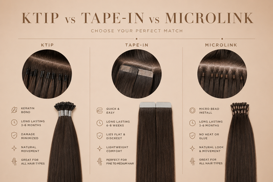Tape-In vs. Microlink vs. K-Tip: Which Method Should You Choose?